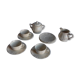 Tea or coffee service in Sarreguemines Digoin 11 pieces