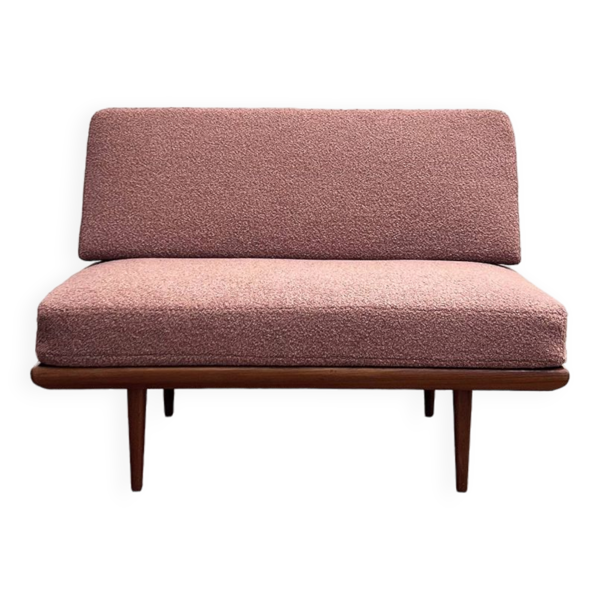 Canapé danois 2 places du milieu du siècle, série Minerva par Peter Hvidt et Orla Mølgaard Nielsen, France & So