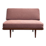 Danish Mid-Century 2-Seat Sofa, Minerva Series by Peter Hvidt and Orla Mølgaard Nielsen, France & So