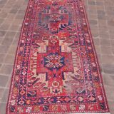 Tapis d'orient fait main de couloir persan hamadan