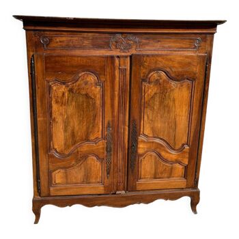 Antique wardrobe Louis XV style walnut