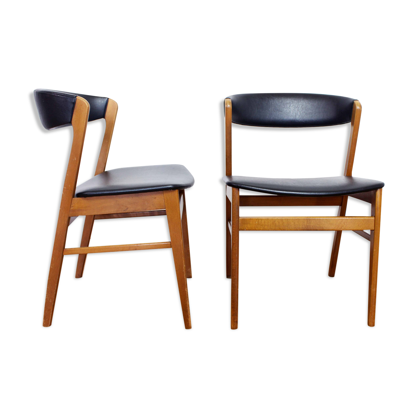 Pair of Scandinavian chairs SAX Denmark