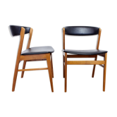 Paire de chaises scandinave SAX Danemark