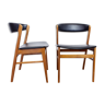 Pair of Scandinavian chairs SAX Denmark