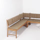 Bench in 3 elements and pair of chairs by Kurt Østervig for KP Møbler Denmark 1960