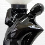 Earthenware table lamp