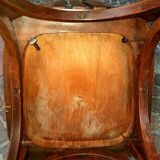 Bistro chair bar restaurant beech with slatted backrest