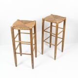 Pair of high stools circa 1950