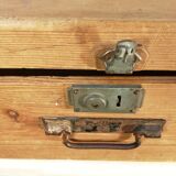 Old wooden suitcase - vintage