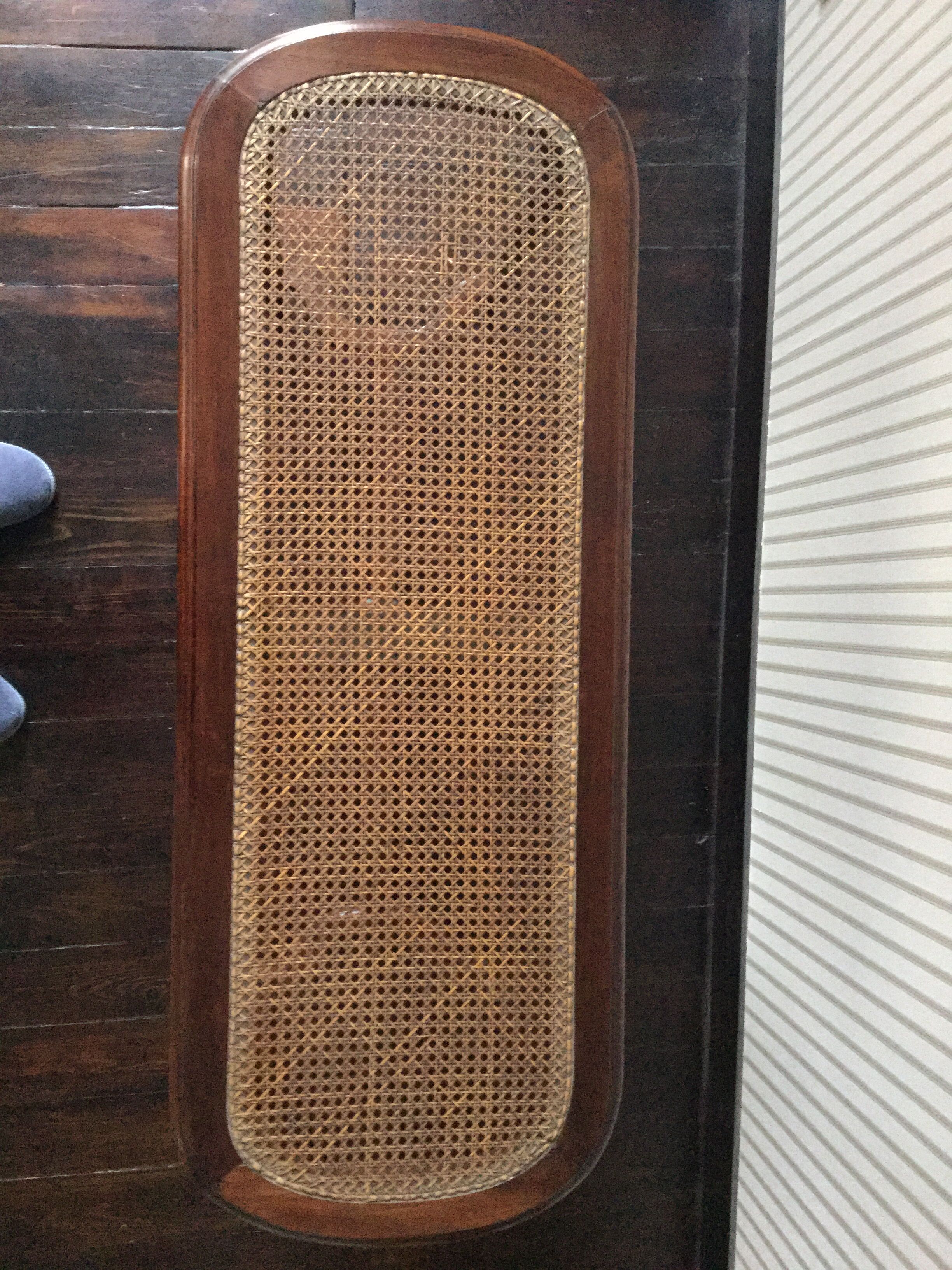 Mahogany piano bench