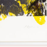 At Night, Color Lithograph, 41 x 51 cm