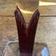 Bohemian crystal candlestick