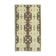 1960s handmade oriental beige rug 127 cm x 227 cm