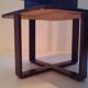 Table low Deco rectangular bentwood
