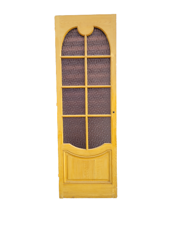 Porte a petits carreaux ancienne