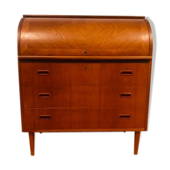 Scandinavian cylinder secretary egon ostergaard