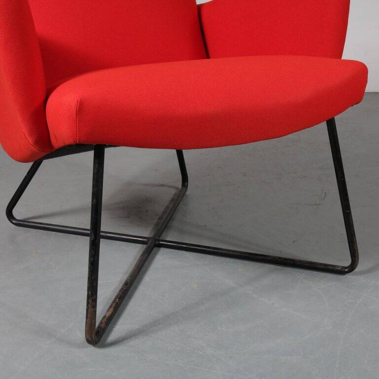 1950s Unique lounge chair in the style of Grete Jalk, Denmark