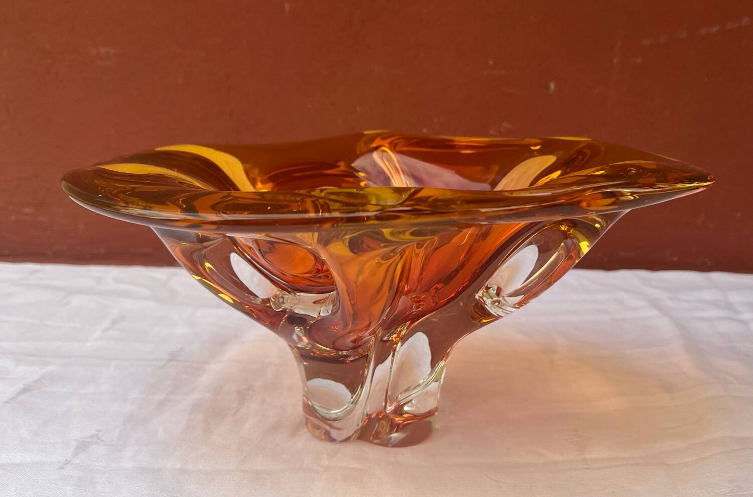 Canadian art glass cup or bowl