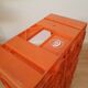 Vintage Orangina advertising bottle crate