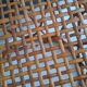 Vintage rattan stool