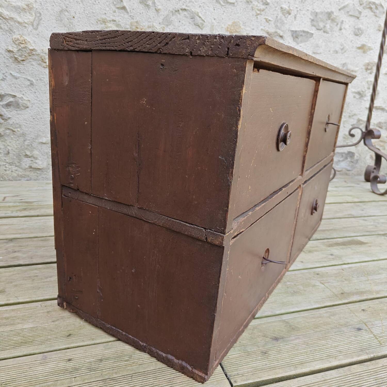 antique craft furniture with drawers