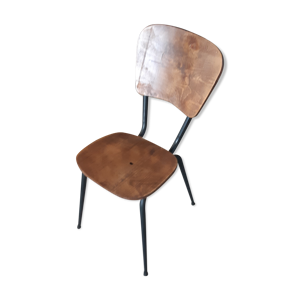 chaise bois et métal