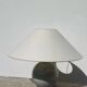 Speckled wood ball lamp 1980