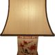 Asian style ceramic bedside lamp