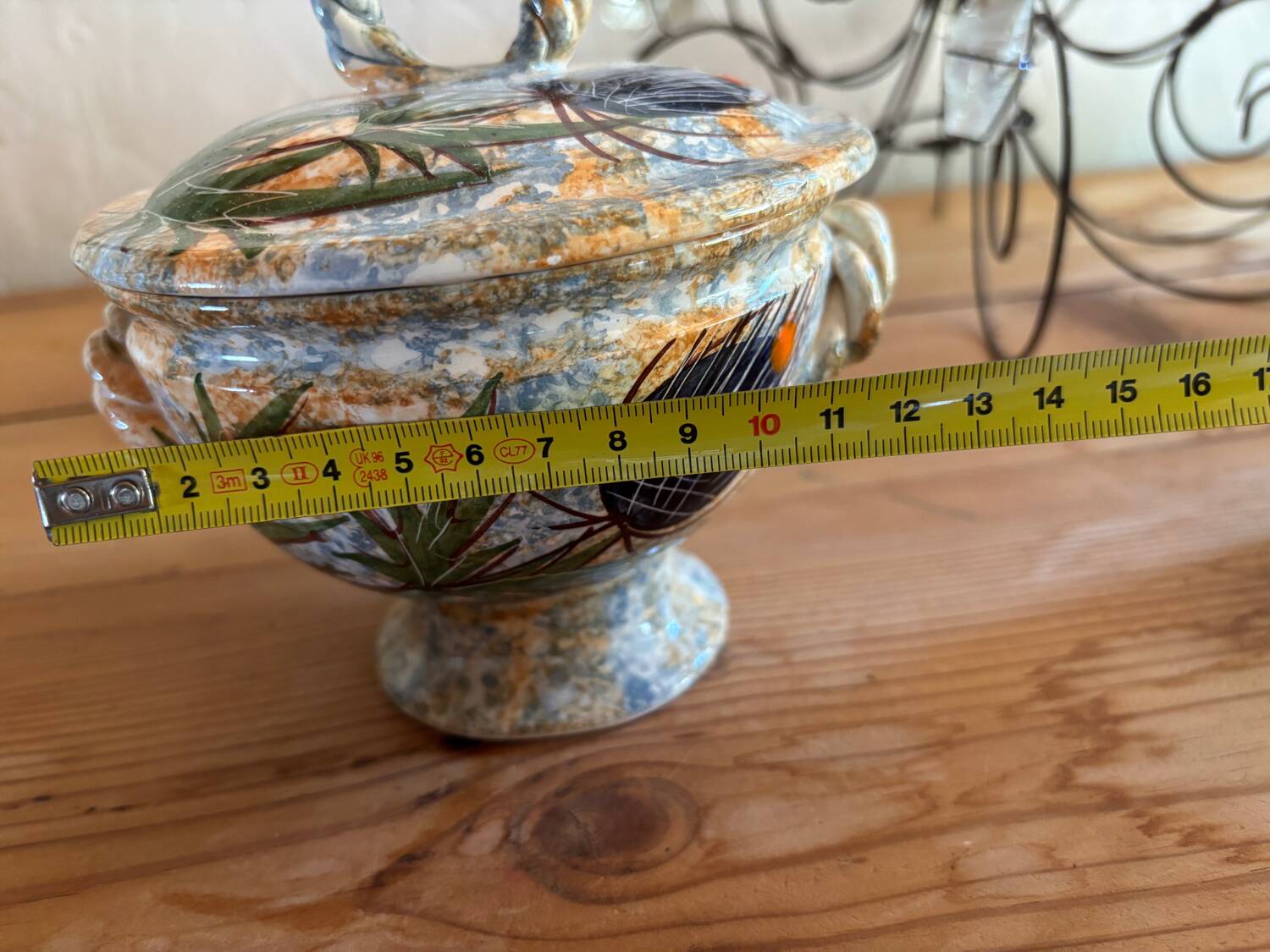 Vintage Vallauris Sugar Bowl / Candy Bowl