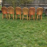 Set of 6 garden chairs