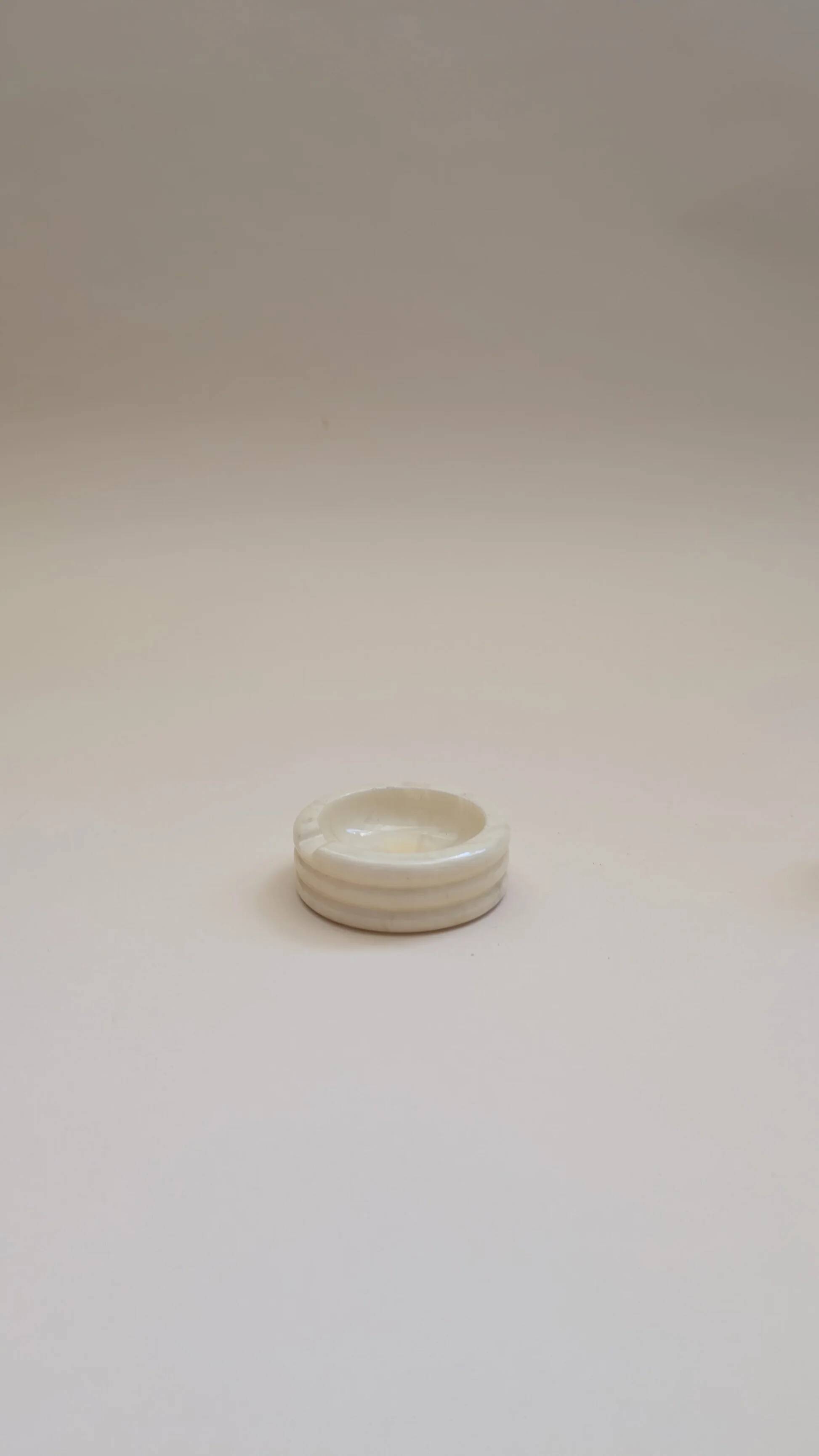 Stone ashtray and bowl