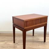 1960s teak bedside table