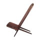 Chaise malgache en palissandre sculpté