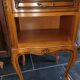 Pair of Louis XV style cherry bedside table