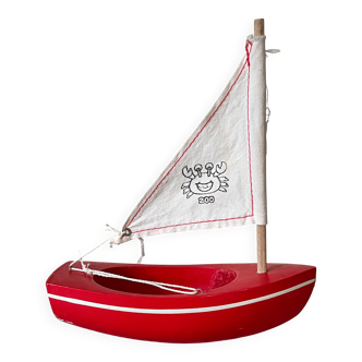 Tirot 200 basin sailboat, vintage toy.