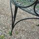 Banc de jardin en fer ancien