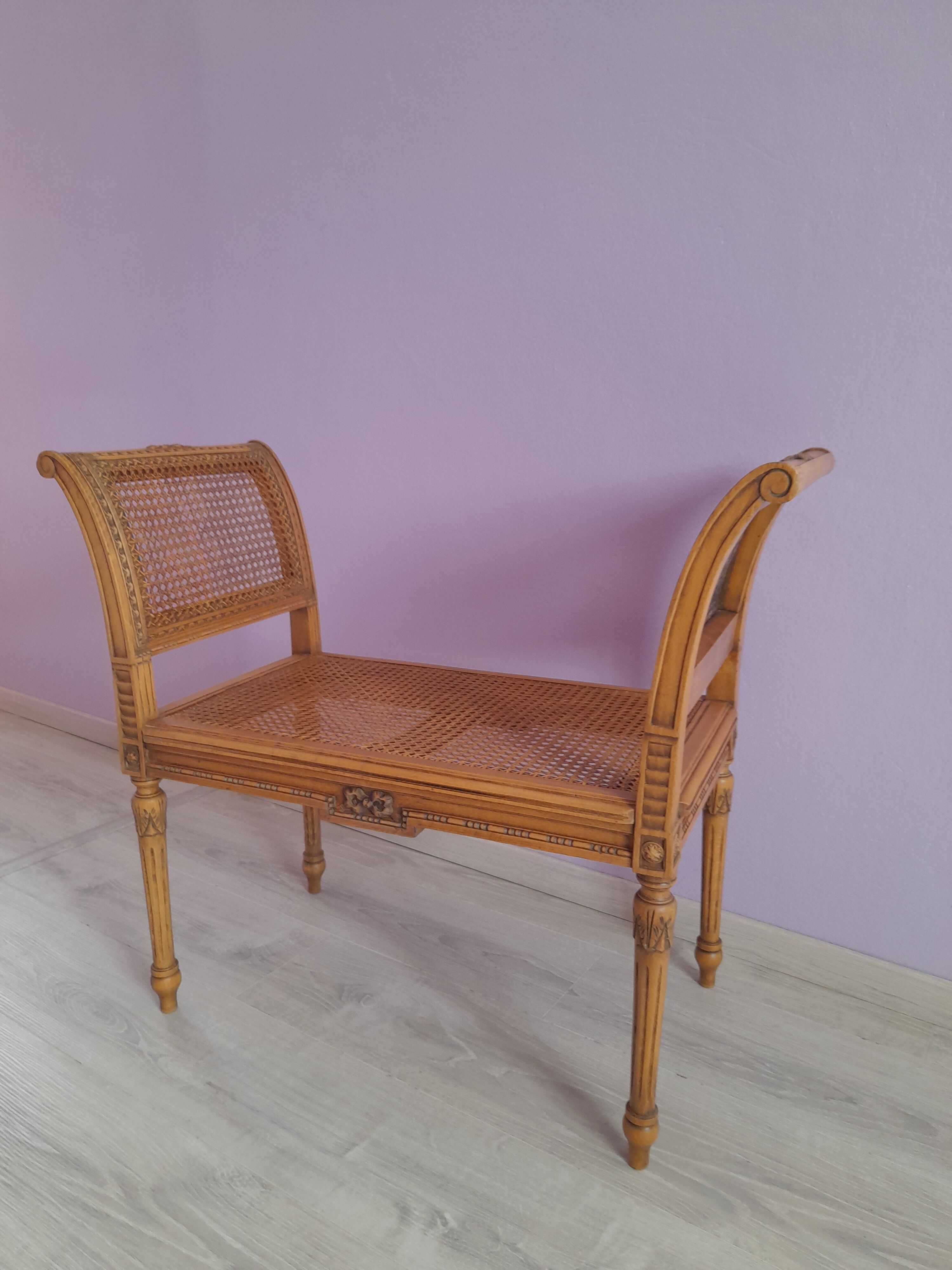 Bench canned early 20th century