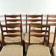 Danish vintage chairs (set of 8) by Arne Wahl Iversen 1960s