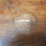 Old wooden leaf table