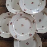 6 dessert plates Moulin des Loup