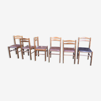 Set of 6 baumann kitchen chairs