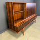 Oswald Vermaercke Paola rosewood highboard for V-Form Belgium 1959