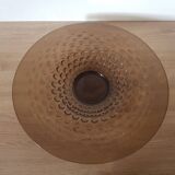 Large dish or, Vintage smoked fruit basket