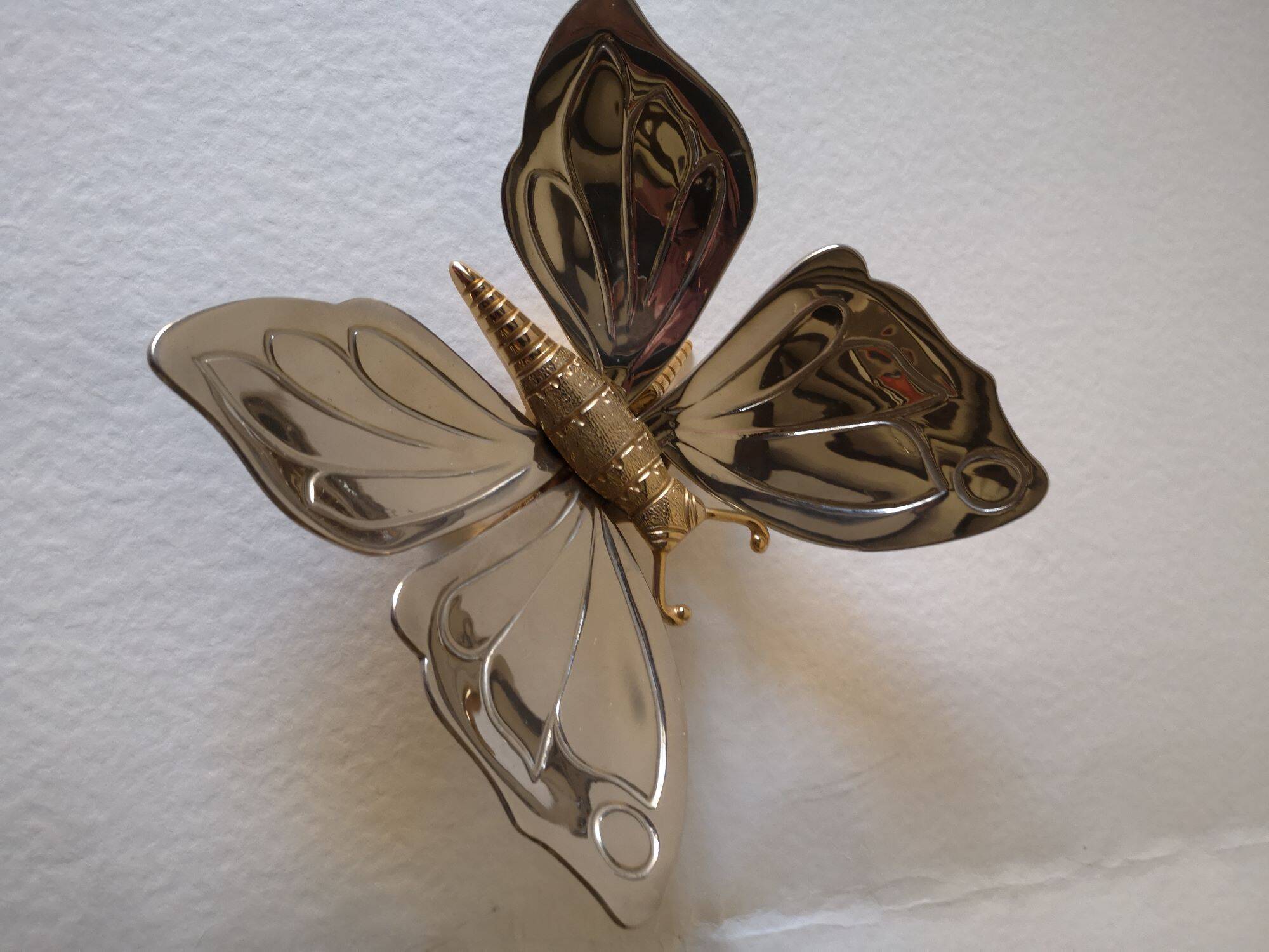 Vintage butterfly ashtray