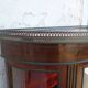 Showcase curved style louis xv