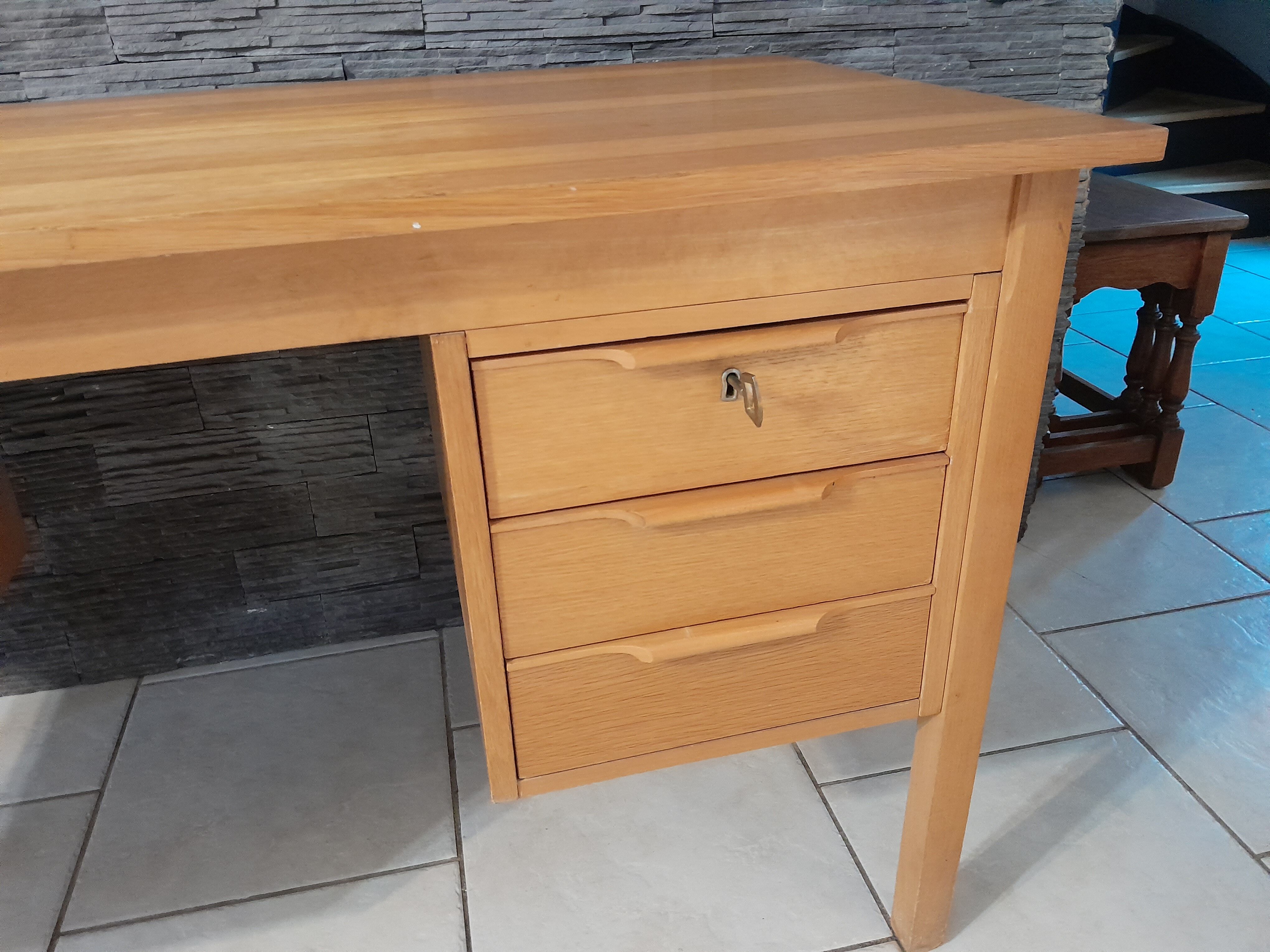Danish Scandinavian vintage desk Bent Silberg Mobler Mid Century