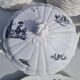 Salins earthenware table service model Chantal, 55 pieces.