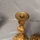 Antique Pair of Gilded Candle Holders Rocaille Rococo Louis XV Torchères