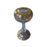 Glass vase signed Vera Walther – German art glassworks, 19th century