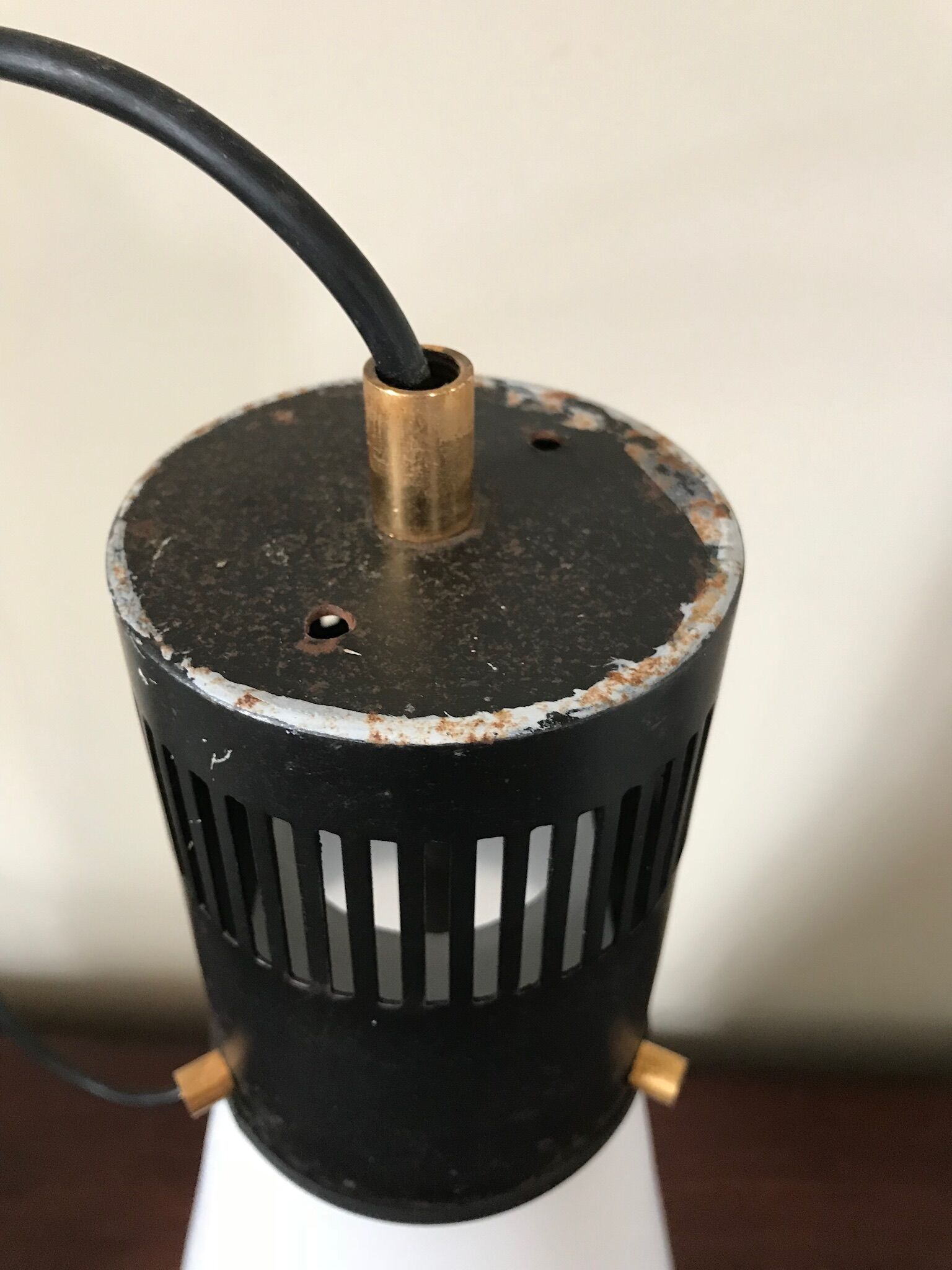 Arlus vintage hanging lamp 1960